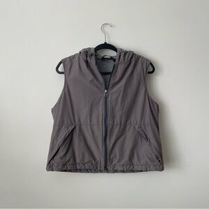 Express Gray Women’s Vest Size Large